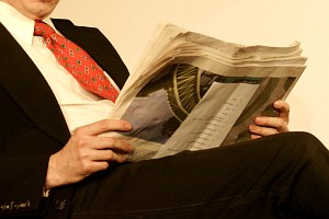 Zeitungsleser
